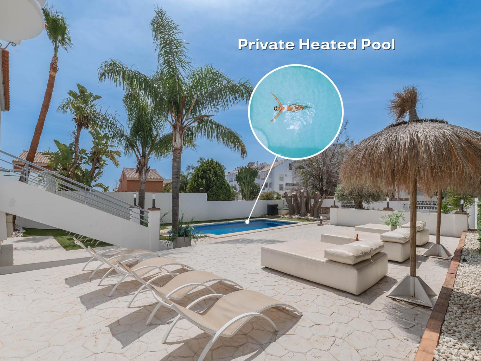 Vacation Marbella I Sunny Camelia Villa Heated Pool, Recently Renovated, Best Residential Neighborhood In Benalmadena, Short Walk To The Beach, Cinema Room Exteriér fotografie